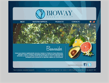 Tablet Screenshot of biowayorganics.com